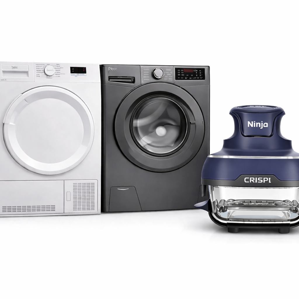 Mega Home Bundle – Washer, Dryer & Ninja Air Fryer | £399
